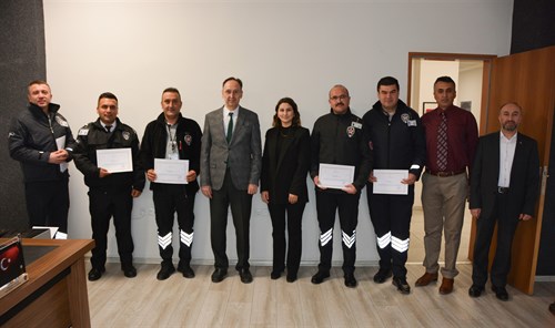 KAAN Projesi Kapsamında Kütahya Valiliği Tarafından Düzenlenen Teşekkür Belgeleri