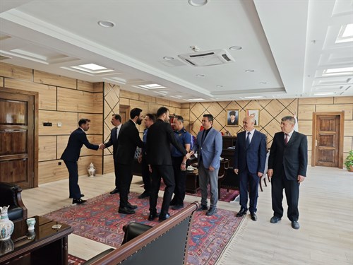 İl Emniyet Müdürümüz Sayın Osman ELBİR in personelimiz ile bayramlaşması.